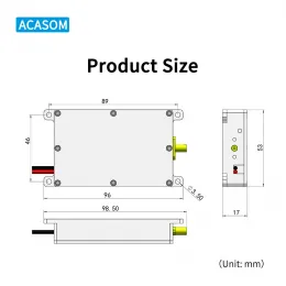 ACASOM 0.9 ГГц 40W радиочастотный Sweep источник сигнала для высокомощного VCO